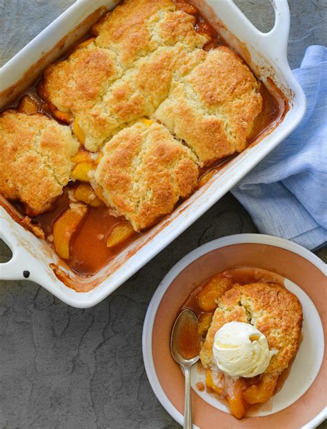 Southern Peach Cobbler Recipe Cart