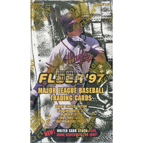 Fleer Baseball Hobby Box Steel City Collectibles