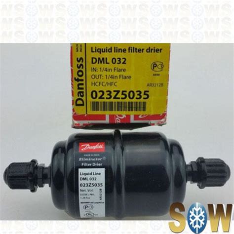 Danfoss Eliminator Hermetic Filter Drier DML032 023Z5035 Product Center