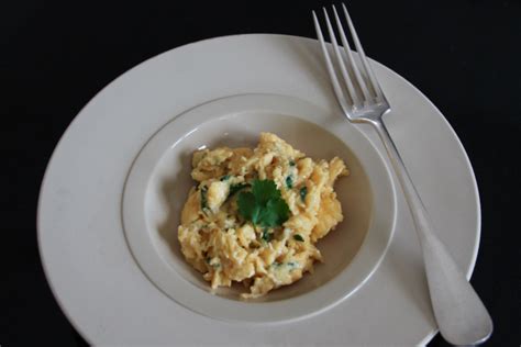 Coriander Scrambled Eggs Casserole And Chocolat