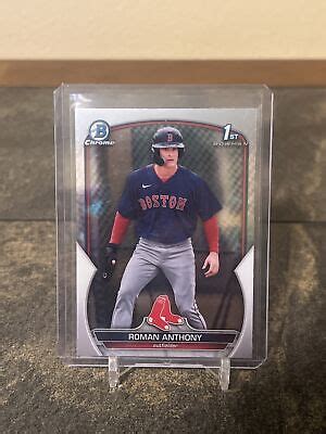 Roman Anthony Bowman St Base Chrome Boston Red Sox Bcp Ebay