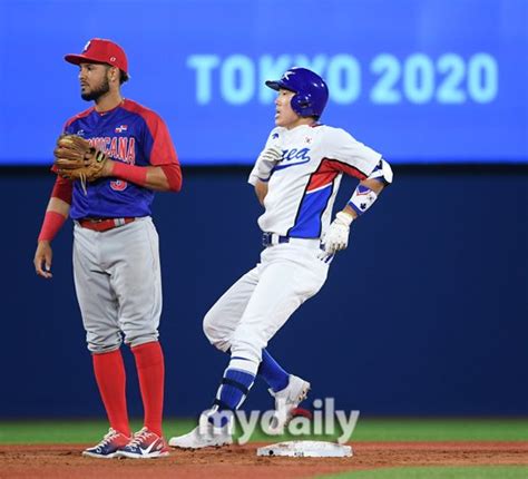 Md포토 허경민 도쿄올림픽 불방망이 네이트 스포츠