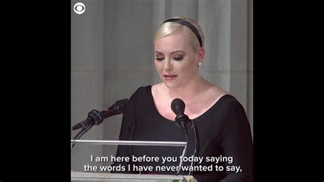 Meghan Mccains Eulogy To Her Father Youtube