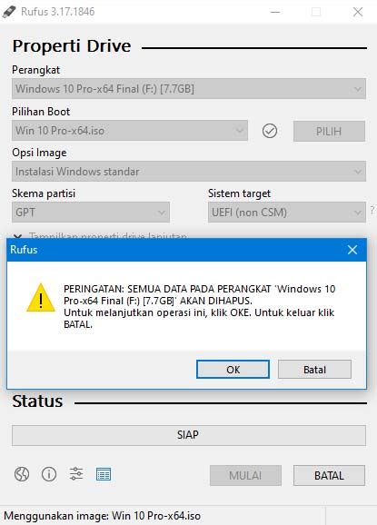 Cara Membuat Bootable Flashdisk Windows 10 Kumpultech