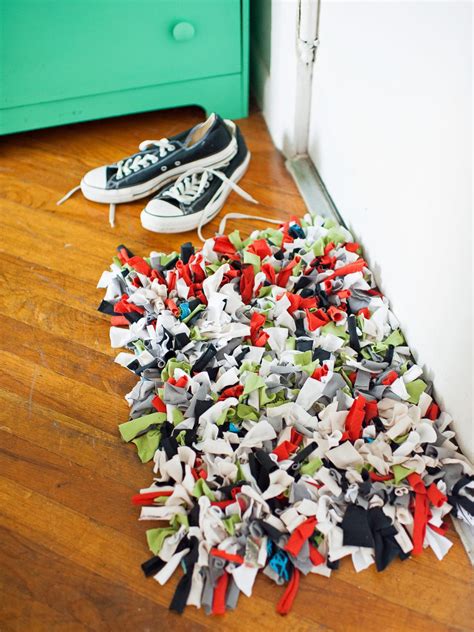 How To Make A Recycled T Shirt Rug HGTV