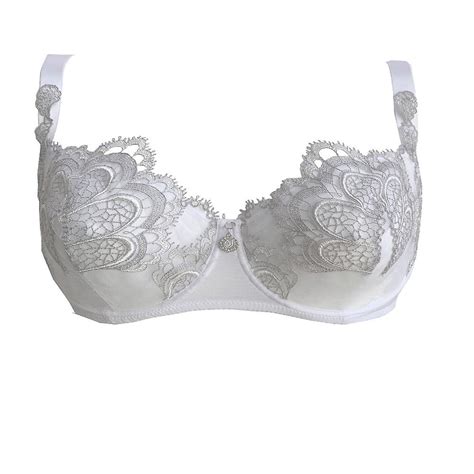 Ambra Lingerie Bras Grand Arche Balconette Bra White