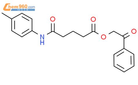 339246 76 3 2 oxo 2 phenylethyl 5 oxo 5 4 toluidino pentanoate化学式结构式