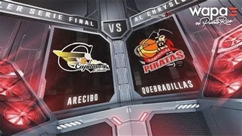 Bsn Piratas De Quebradillas Vencen A Los Capitanes De Arecibo Wapatv