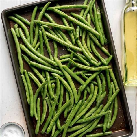 Easy Roasted Green Beans Recipe Quick Healthy Lil Luna