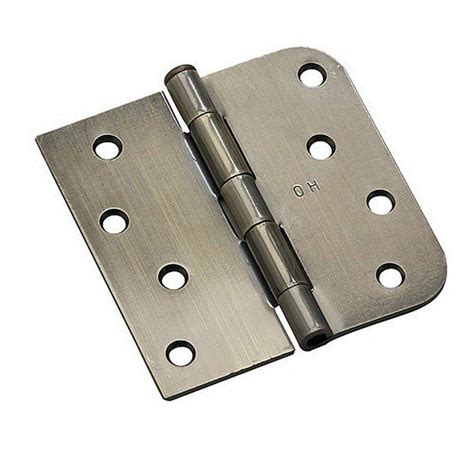 Richelieu Hardware Full Mortise Inset Antique Brass Hinge 3 Pack