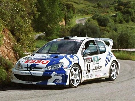 Peugeot 206 WRC Rally Car Rally Car Racing Peugeot