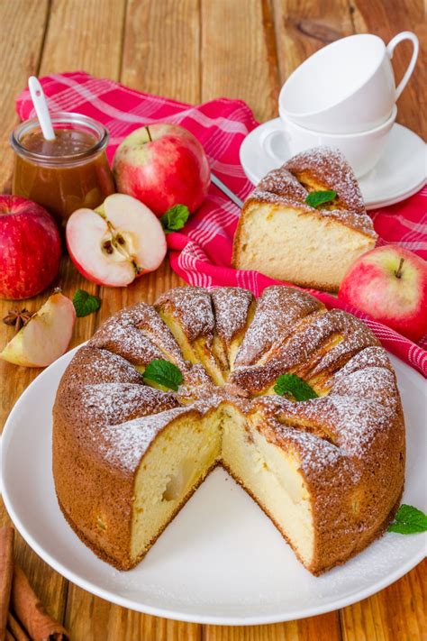 Nigella Apple Sponge Cake British Chefs Table