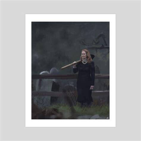 Zelda Spellman, an art print by Aydn Candemir | Art prints, Giclee art ...