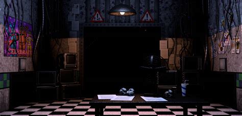 Cinema4d Five Nights At Freddy S 2 Office By Gabocoart On Deviantart