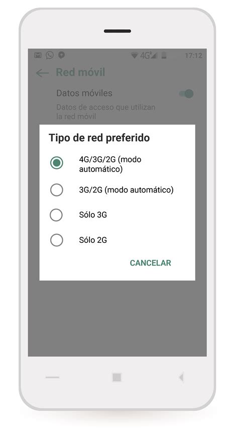 Cómo configurar la red en Alcatel 4G LTE Tigo Móvil Tigo CO