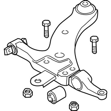 F Genuine Kia Arm Complete Front Lower