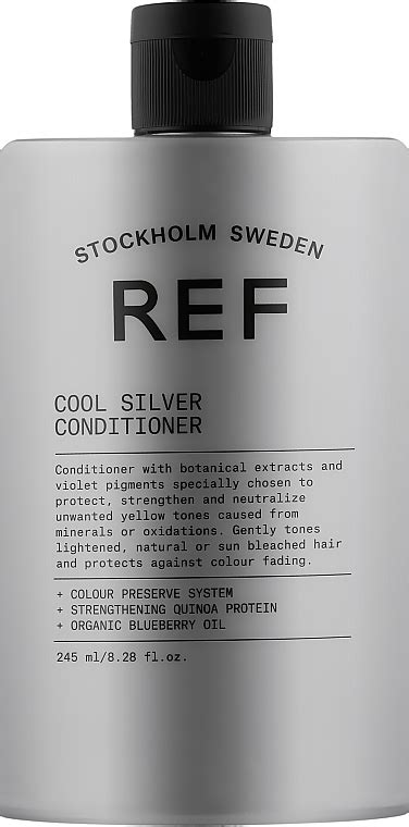 REF Cool Silver Conditioner Silver Conditioner Makeup Uk