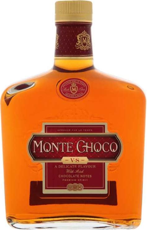 Коньяк monte choco (монтe чоко): описание и виды марки