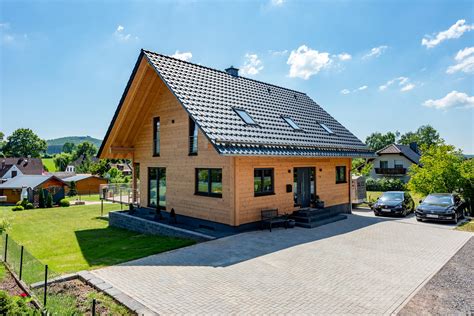 Holzhaus Köterbergblick Fullwood Wohnblockhaus