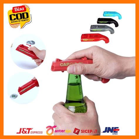 Jual Alat Pembuka Tutup Botol Model Pistol Corkscrew Pembuka Botol