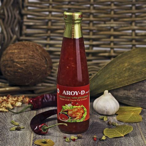 Сладкий чили соус Aroy-D для курицы в стекло, 2 штуки - купить с ...