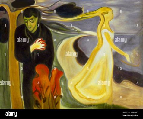 Edvard Munch Separation Stock Photo Alamy