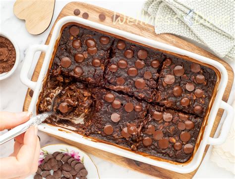 Vegan Brownie Baked Oatmeal Wellnessdove