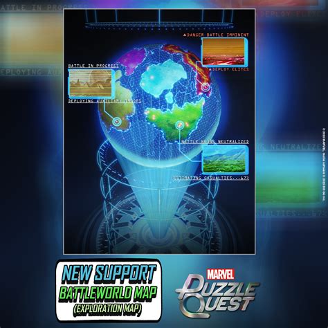 Battleworld (Exploration Map) - Marvel Puzzle Quest