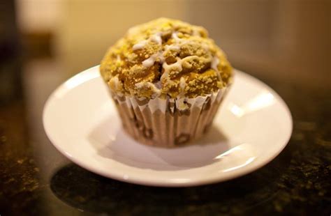 Fall flavors: Dunkin Donuts “pumpkin muffin.” – Stacey Kahermanes