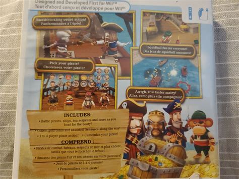 Pirates Hunt For Blackbeard S Booty For Nintendo Wii Bnd Treasure Chest