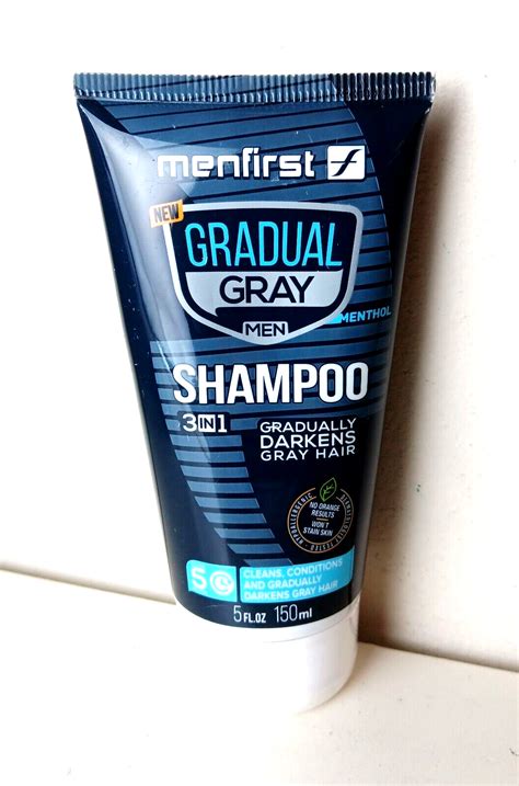 Menfirst Gradual Gray 3 In 1 Hair Darkening Shampoo With Conditioners 5oz Sealed Ebay