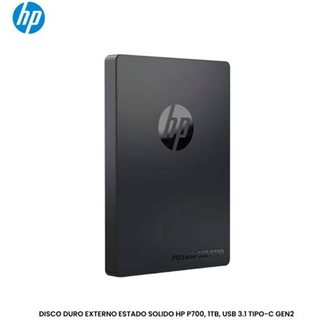 Disco Duro Sólido Externo HP P600 Tipo Portable Data Lock Perú