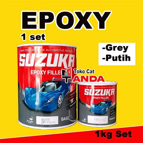 Jual Epoxy Suzuka Kg Epoksi Suzuka Cat Dasar Suzuka Grey Dan Putih