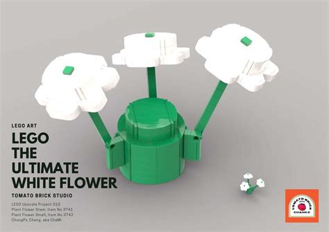 LEGO MOC LEGO The Ultimate White Flower Upscaled by ChungPo_Cheng ...