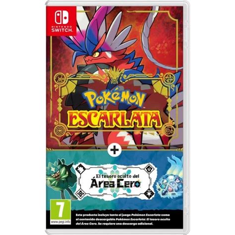 Pokémon Scarlet Pack de Expansão The Hidden Treasure of Area Zero