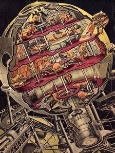 23 Best 1950s space art ideas | space art, retro futurism, 1950s space art