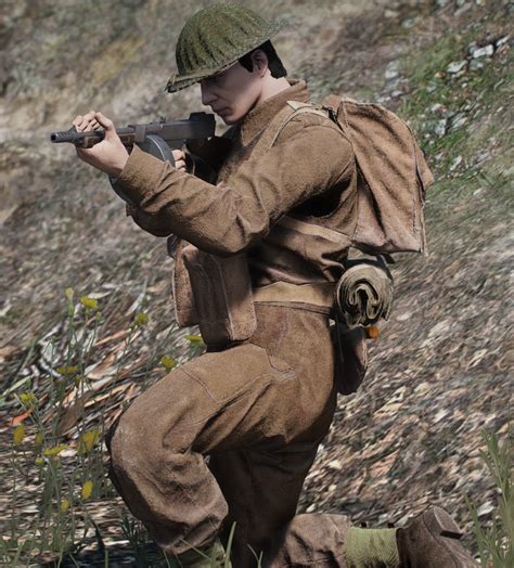 Ww British Infantry Pack Sp Fivem Addon Gta Mods