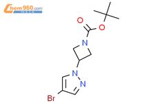 Tert Butyl Bromo H Pyrazol Yl Azetidine Carboxylate Tert