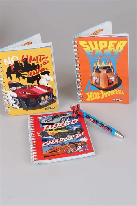HOT WHEELS YENİ SEZON LİSANSLI HOT WHEELS SPIRALLI A ÇİZGİLİ NOT DEFTERİ BLOKNOT VE