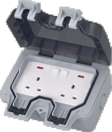 wced ip weatherproof socket uk ev installers shop