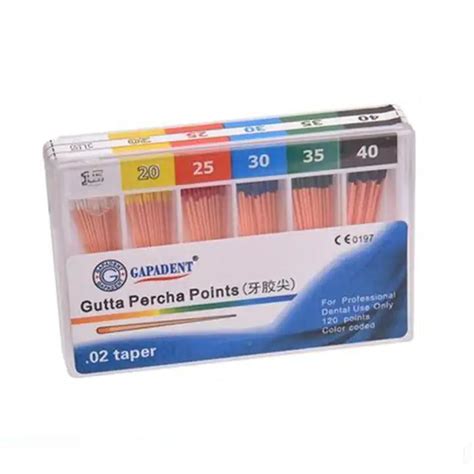 Dental Gutta Percha Point Paper Absorbent Paper Taper 02 04 06 With