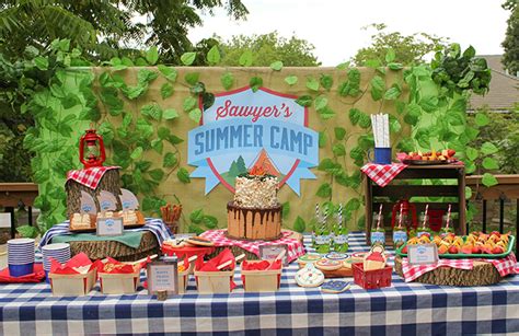 27 Camping Birthday Party Ideas Pretty My Party 43 Off