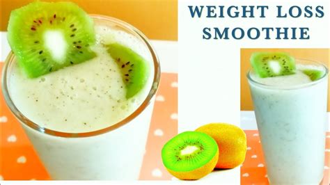 Weight Loss Smoothiekiwi Yogurt Smoothieeasy And Healthy Breakfast