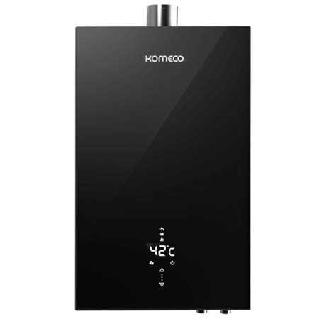 Aquecedor De Água A Gás Komeco Ko21bk Decor black 21 Litros Glp