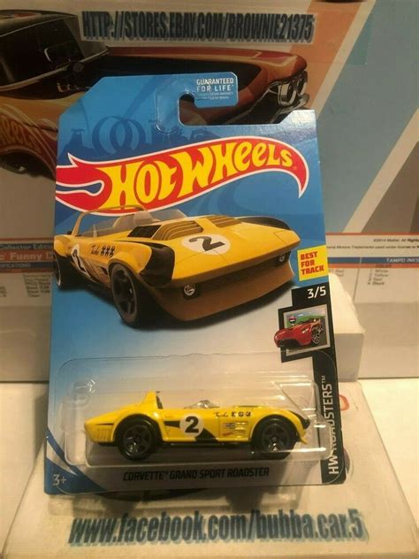 Hot Wheels HW ROADSTERS CORVETTE GRAND SPORT ROADSTER YELLOW 53 EBay Hot Wheels