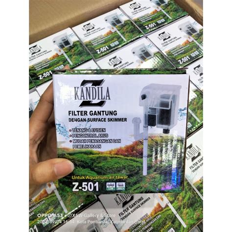 Jual KANDILA Hang On Filter Z 501 280L H 3w Shopee Indonesia