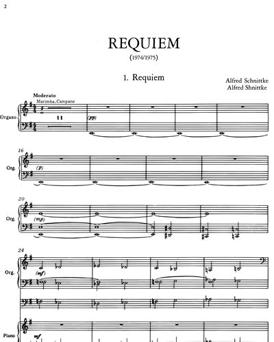 Requiem Sheet Music By Alfred Schnittke Nkoda Free 7 Days Trial