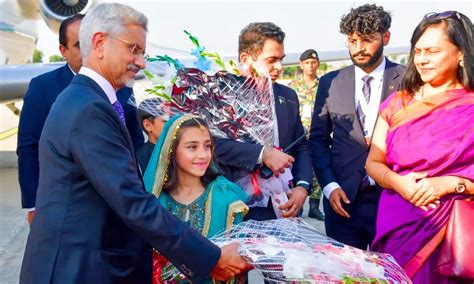 In Rare Visit Indian Foreign Minister S Jaishankar Arrives In Pakistan