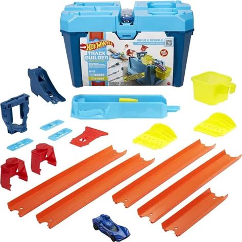 Hot Wheels Track Builder Caja De Choques Extremos Envío gratis
