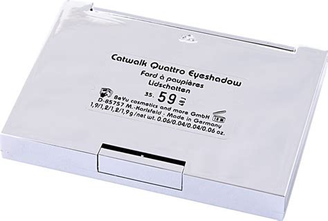 4033651035592 BeYu Тени для век Кватро Catwalk Quattro Eyeshadow 59 В ...